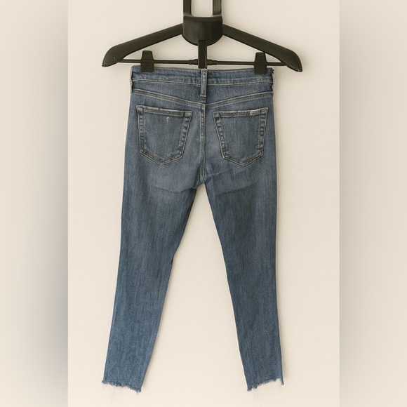 Joe’s Jeans Women’s Size 25 Skinny Denim Jeans EUC 27x27 Mid Rise Classic Blue - Picture 2 of 7